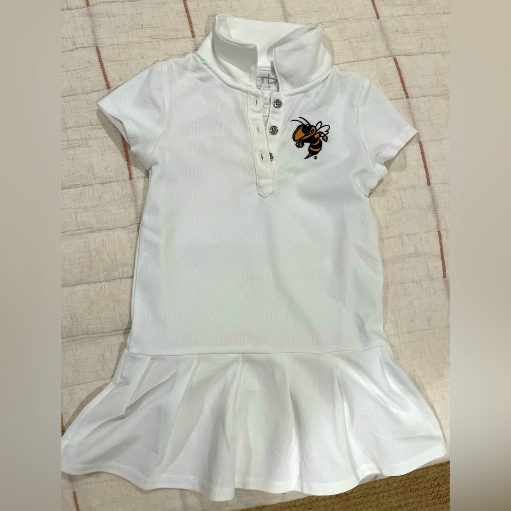 Georgia Tech Football Girls Dress 2-3T NWOT